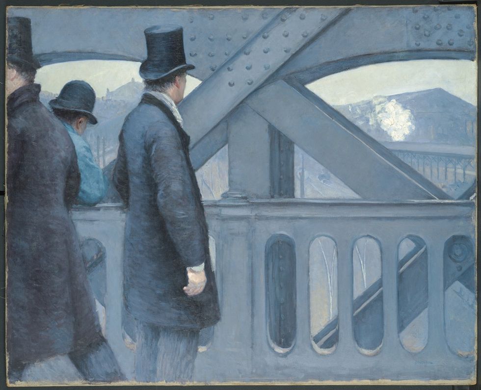 On the Pont de l\u2019Europe 1877 \u200bKimbell Art Museum Fort Worth Texas