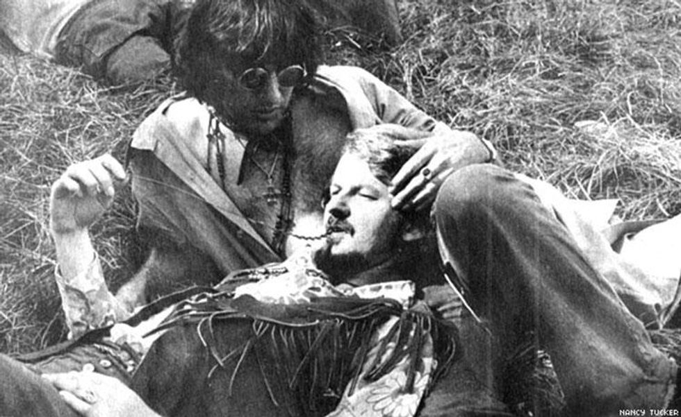 Open affection is a reward of activism.