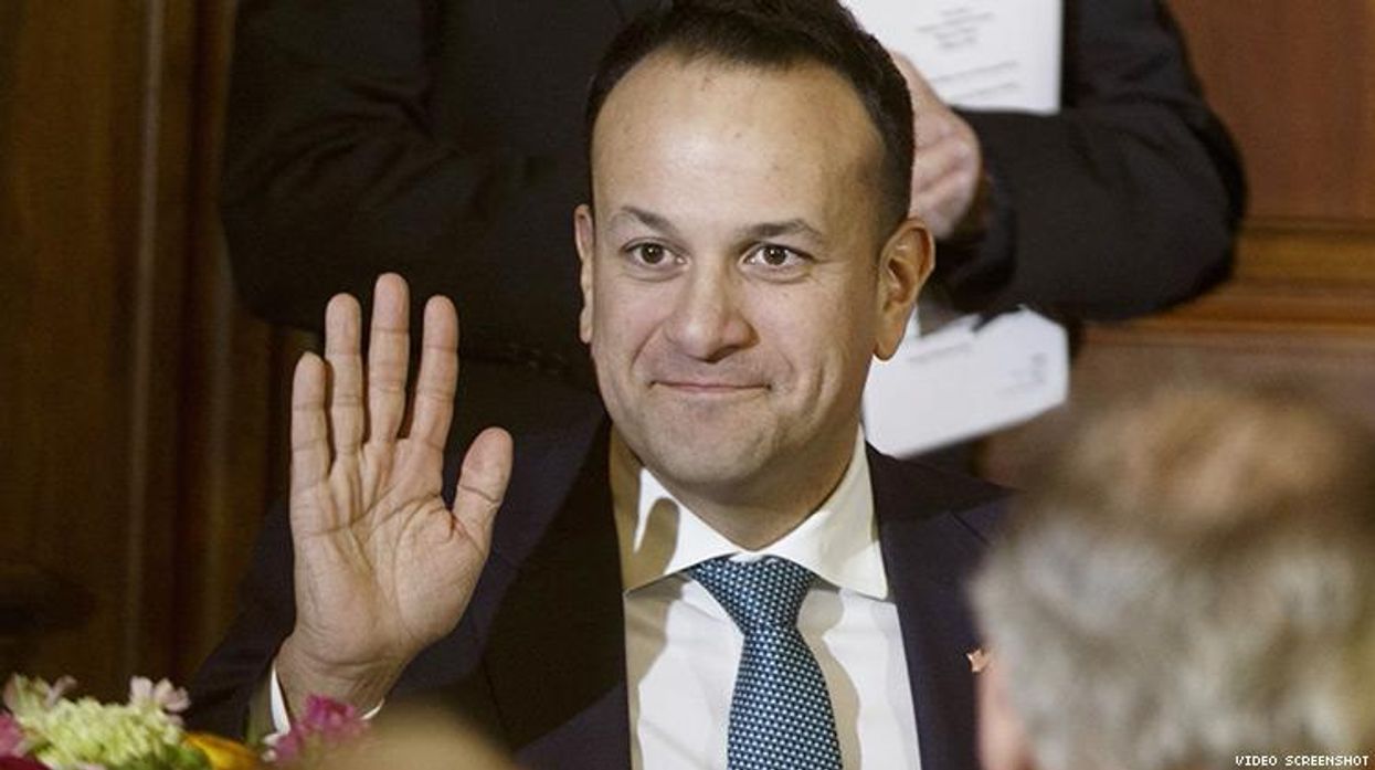Openly Gay Irish Prime Minister Meets with Trump