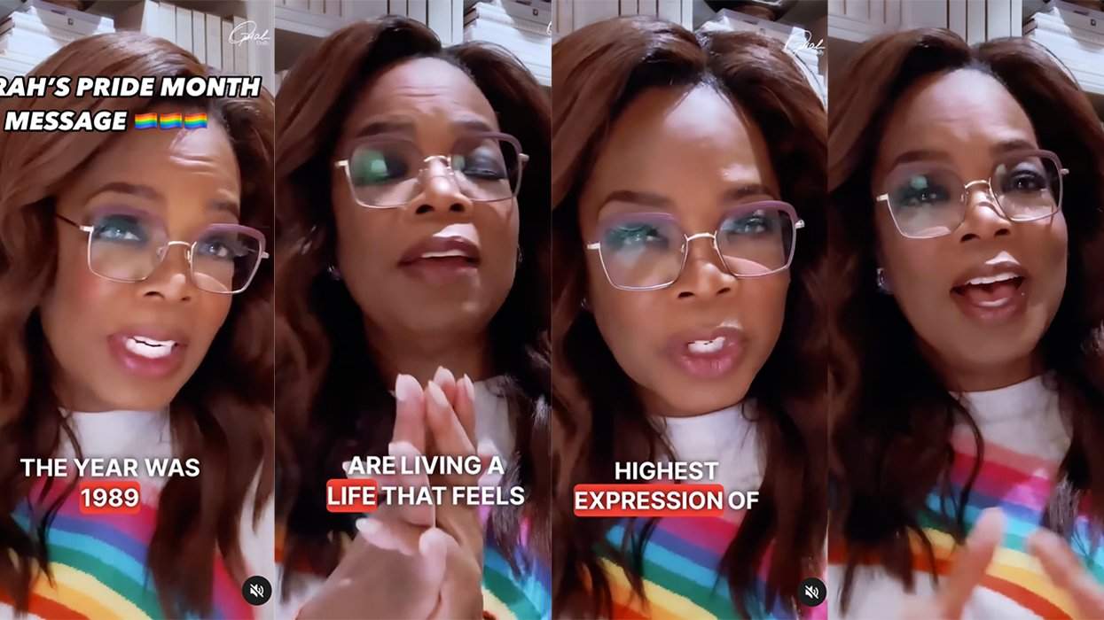 Oprah pride month message gay brother died AIDS tribute