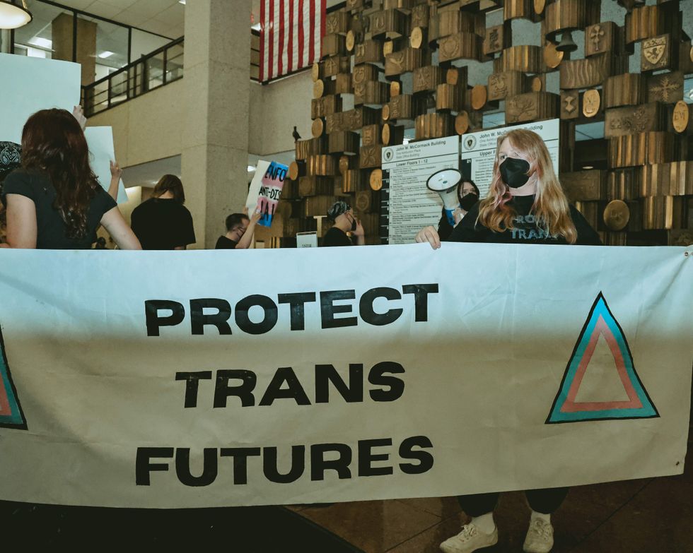 Organizers from Protect Trans Futures
