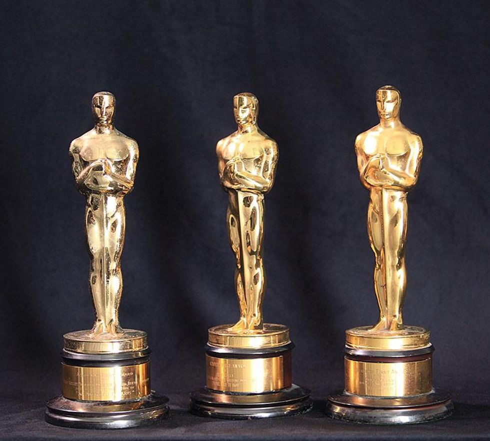 Orry-Kelly's three Oscars