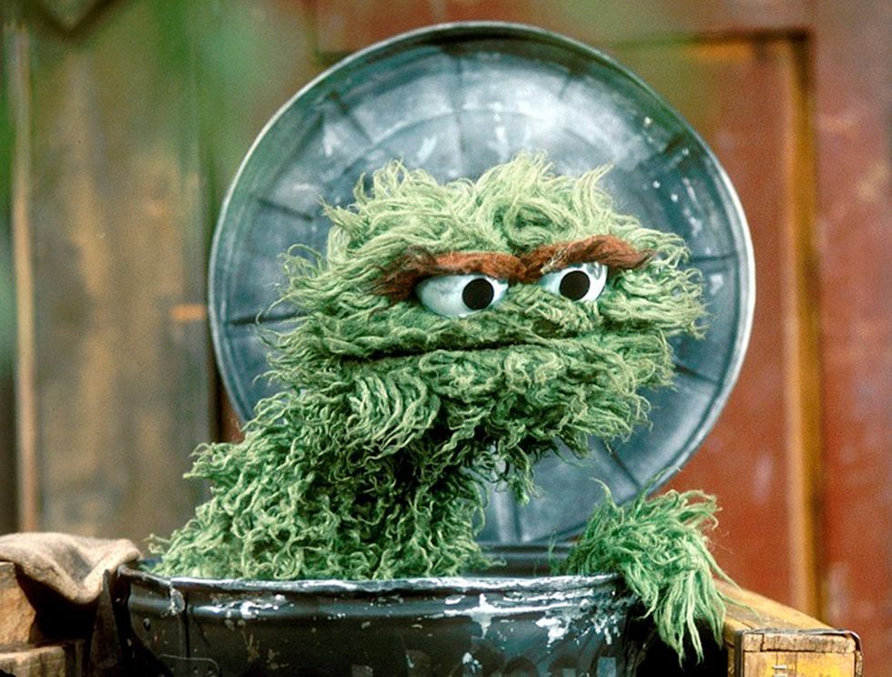 Oscar the grouch sesame street character DJT VP picks list photo gallery