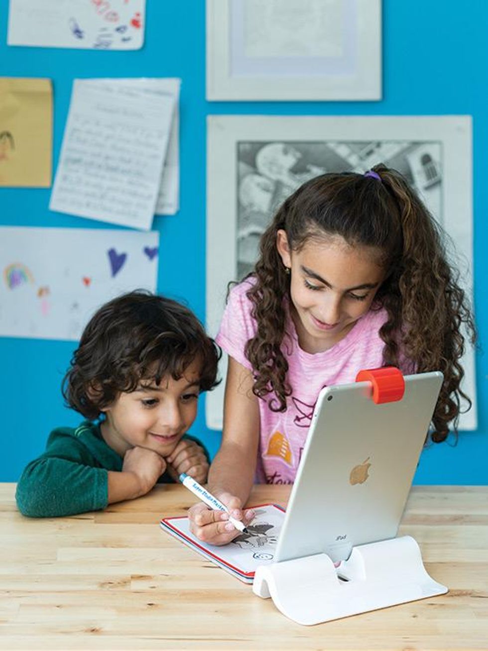Osmo Super Studio, the game system for the iPad, lets kids draw and animate their favorite Disney characters ($19, PlayOsmo.com)