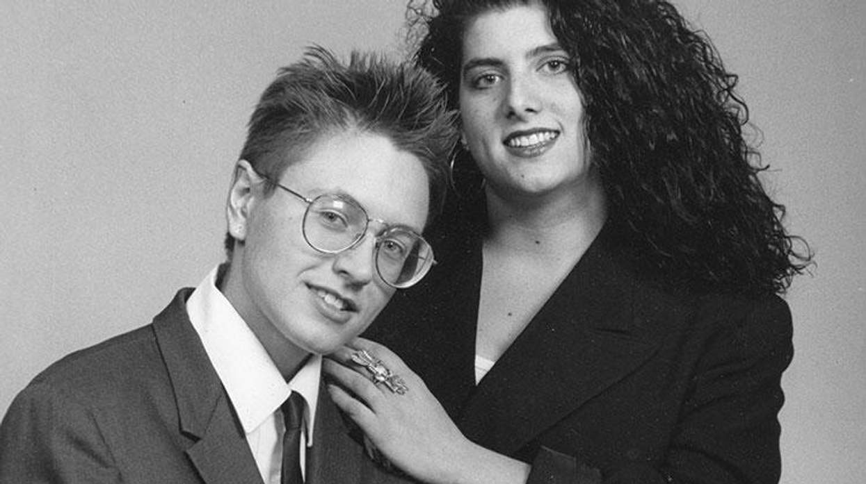 Our first engagement photo in 1992