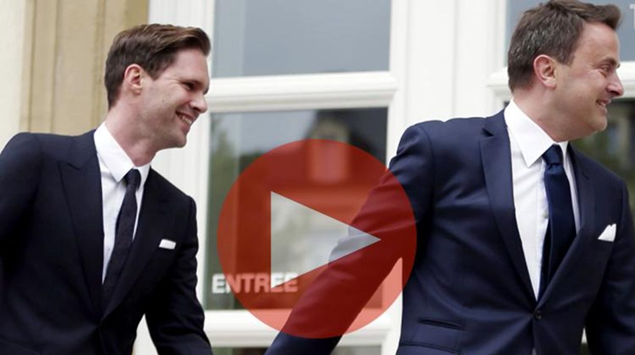 Out Prime Minister of Luxembourg Gets Married