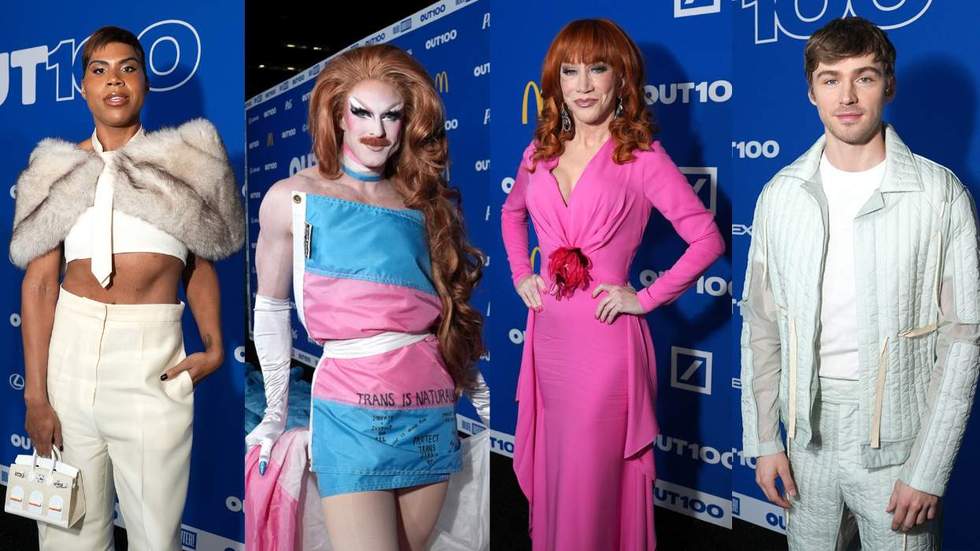 Out100 2025 red carpet looks
