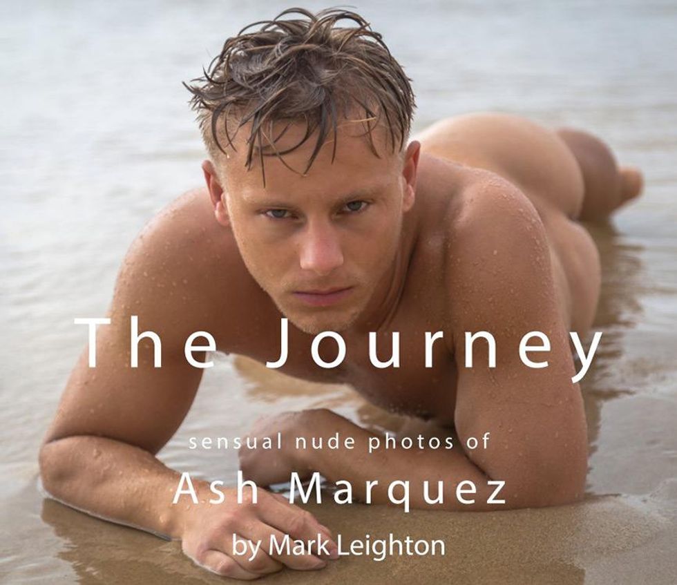 Over 90 images of athletic male model Ash Marquez, including many full nudes, shot by Algarve based photographer Mark Leighton.