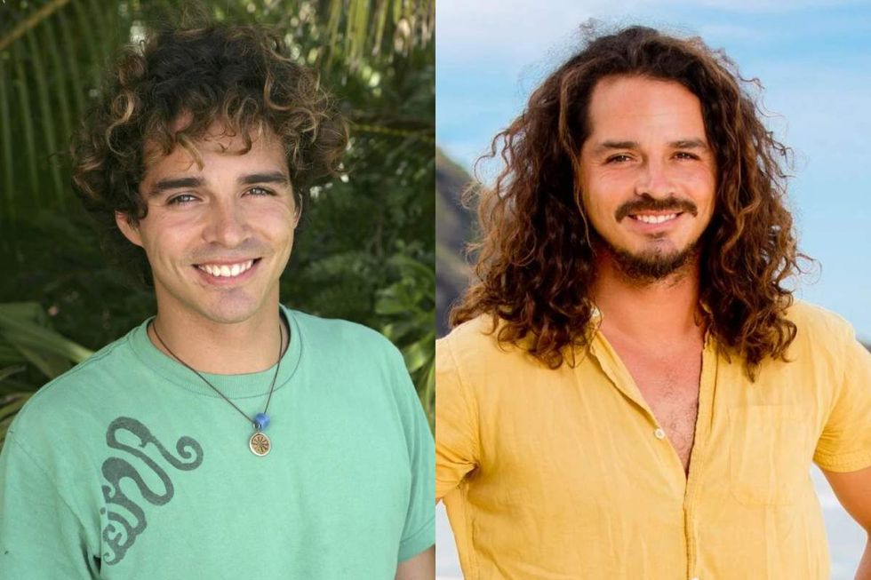 Ozzy Lusth on Survivor: Cook Islands (2006); Ozzy Lusth on Survivor: Game Changers (2017)