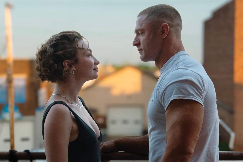Paloma Garcia-Lee as Abby and Brock Yurich as Eddie in the film Test