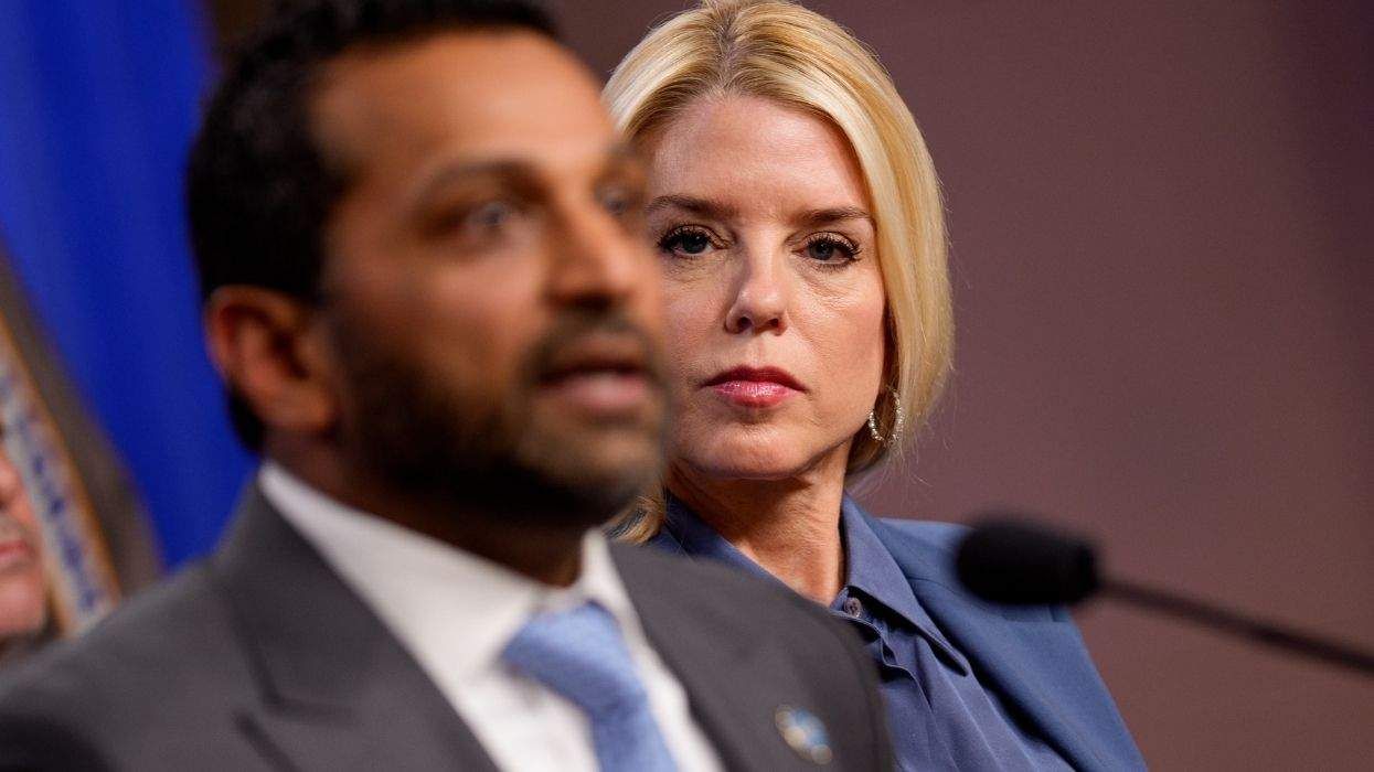 pam bondi looking at kash patel