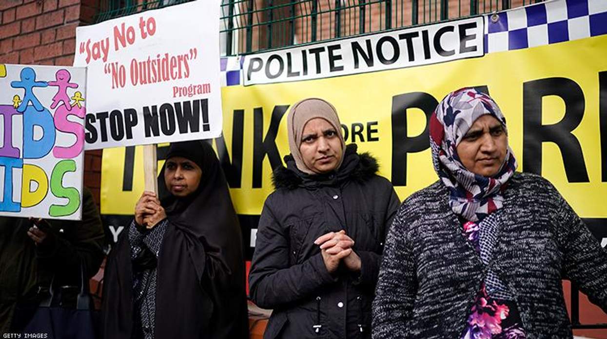 Parkfield Community School protesters