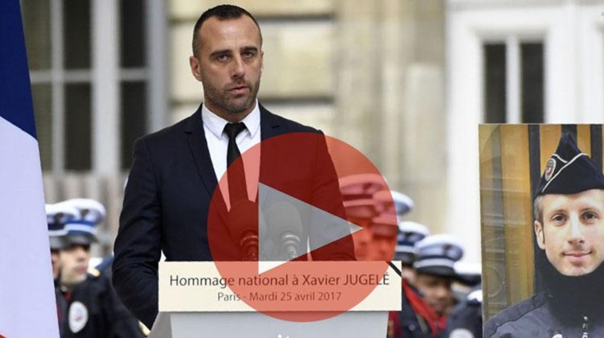 Partner Of Slain Paris Police Officer Delivers Moving Remarks At Memorial Ceremony
