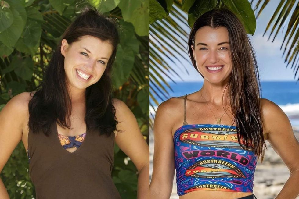 Parvati Shallow on Survivor: Cook Islands (2006); Parvati Shallow on Survivor: Australia V The World (2025)