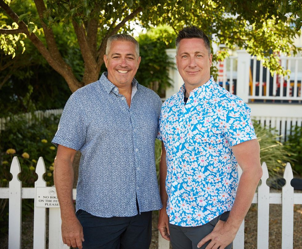 Patrick Gunn left and Randle Roper right