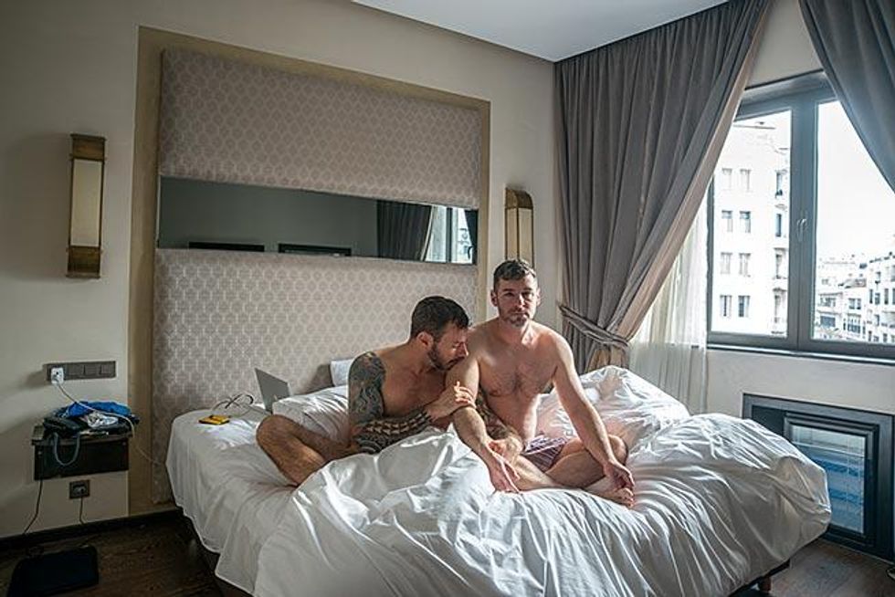 Paul Henreid, Ingrid Bergman, and Claude Rains in Casablanca