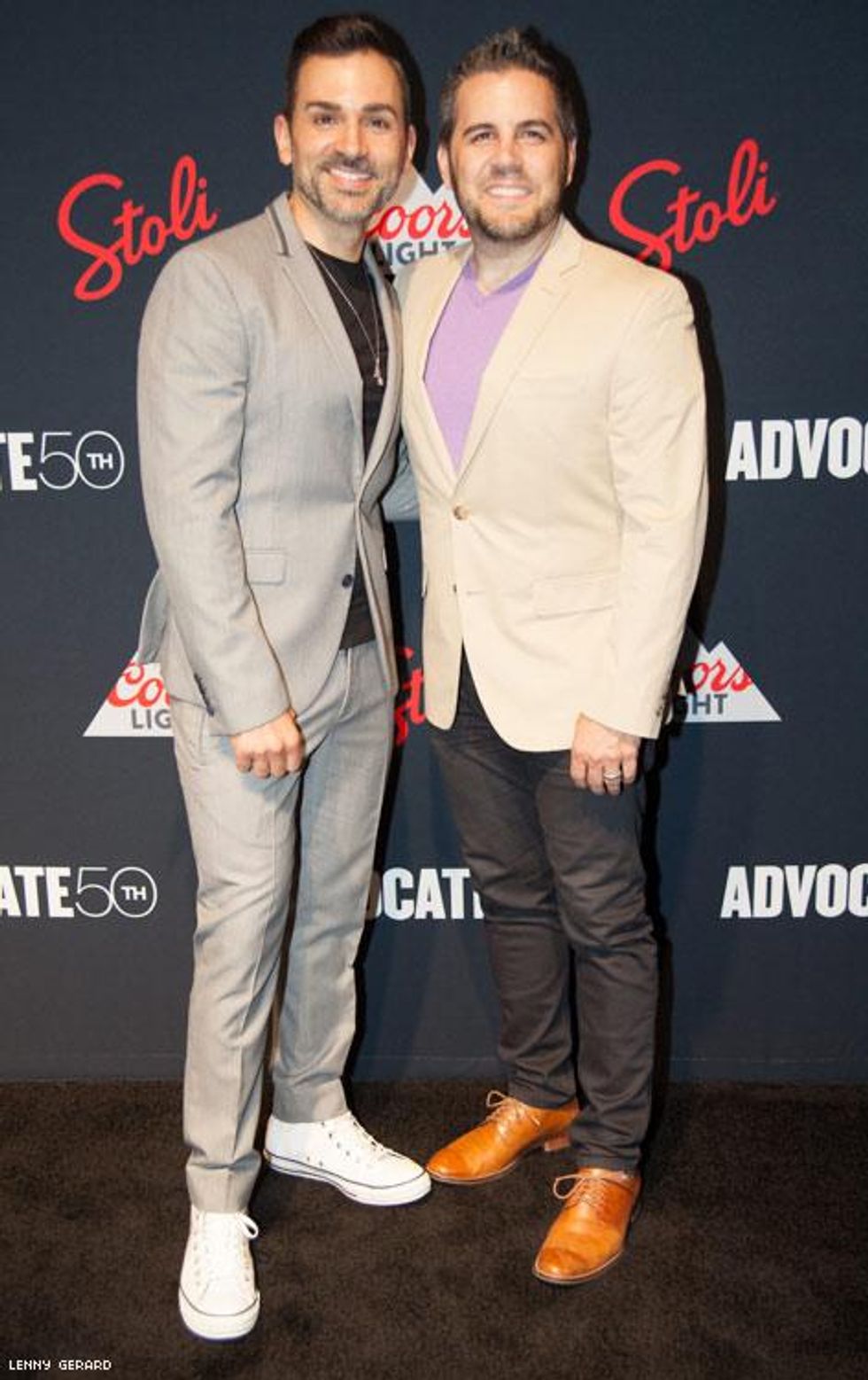 Paul Katami and Jeff Zarrillo