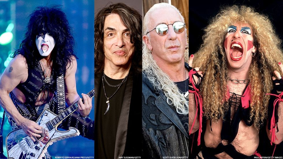 Paul Stanley of KISS and Dee Snider of Twisted Sister