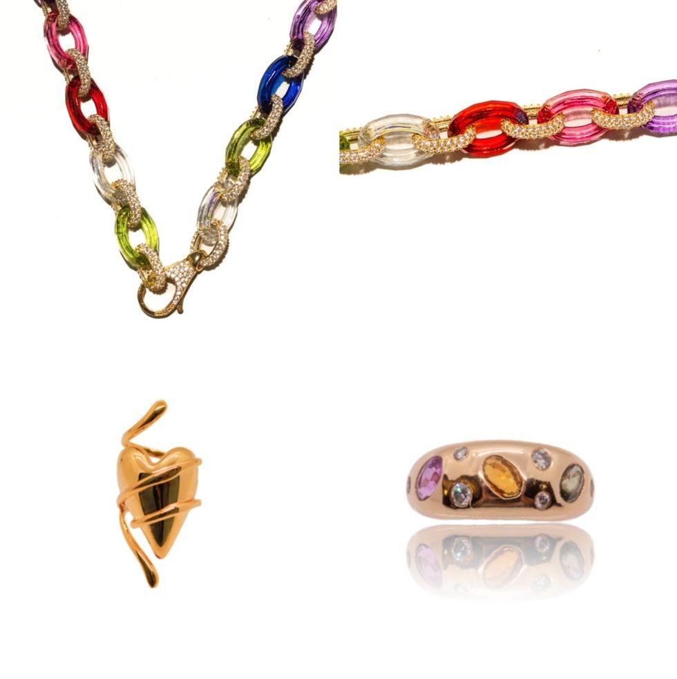 paula rosen jewelry pride necklace ring