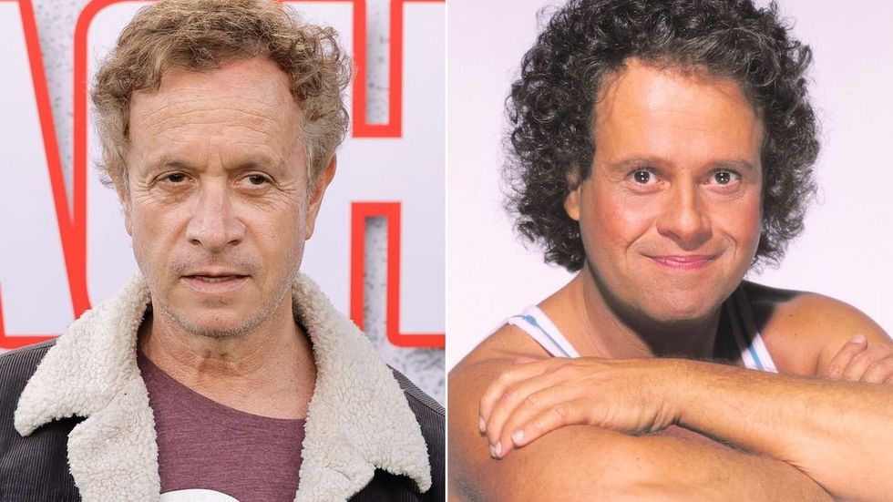 Pauly Shore and richard Simmons