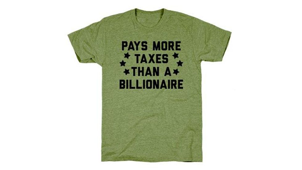 Pays More Taxes Than a Billionaire Tee