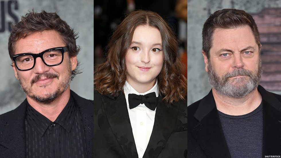 Pedro Pascal, Bella Ramsey, Nick Offerman