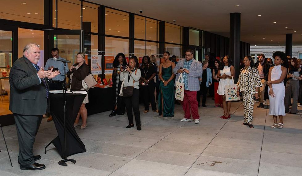 Penguin Random House rooftop reception