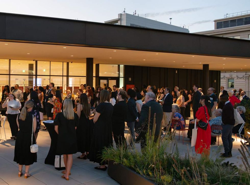 Penguin Random House rooftop reception