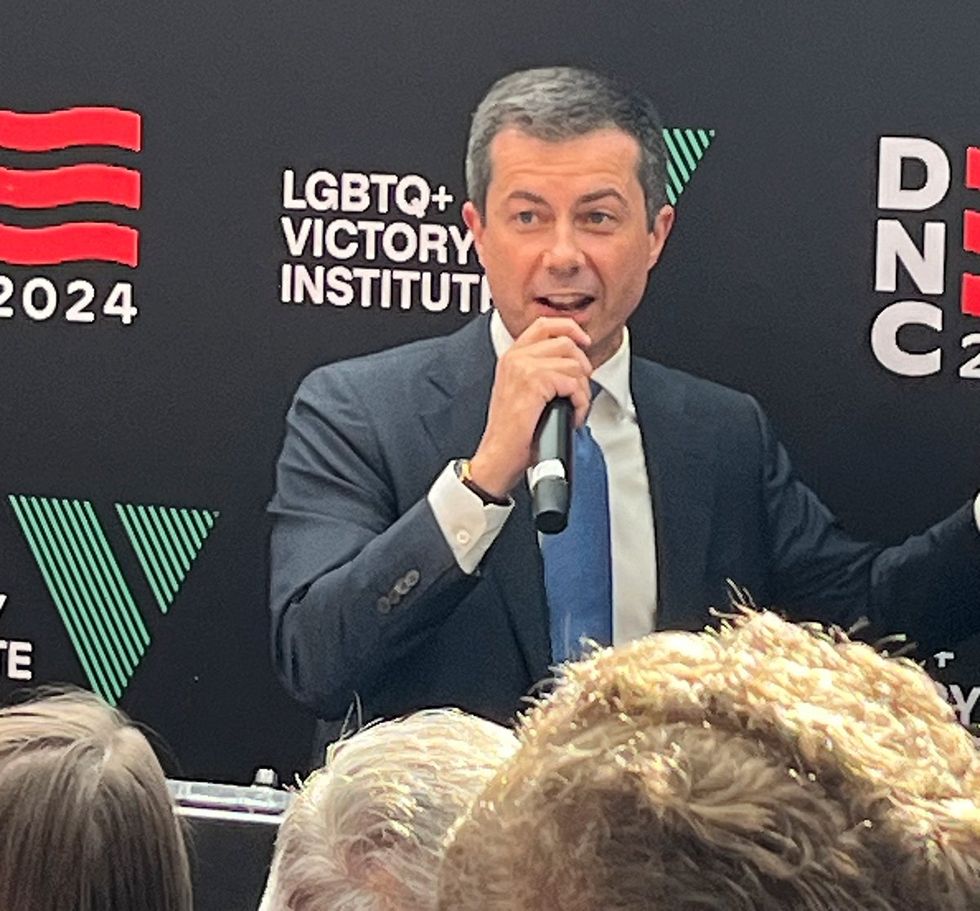Pete Buttigieg inducted into LGBTQ Political Hall of Fame at DNC