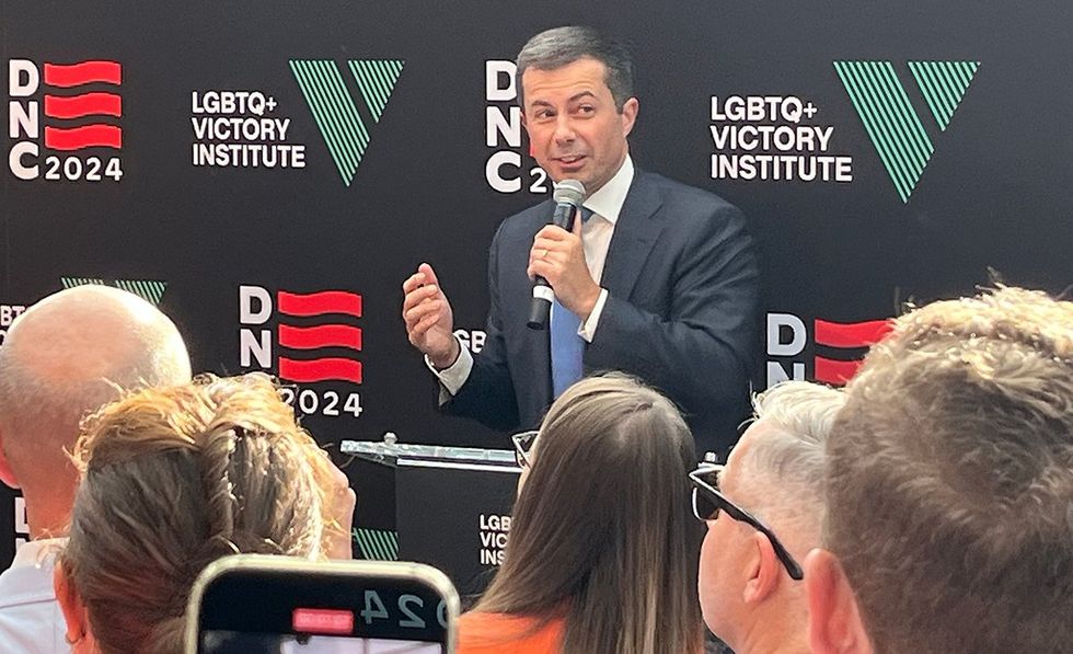 Pete Buttigieg inducted into LGBTQ Political Hall of Fame at DNC