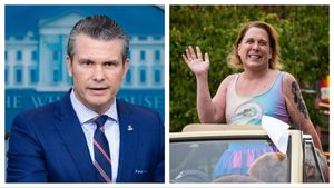 'Jeopardy!' champ Amy Schneider schools Pete Hegseth on drag in the military