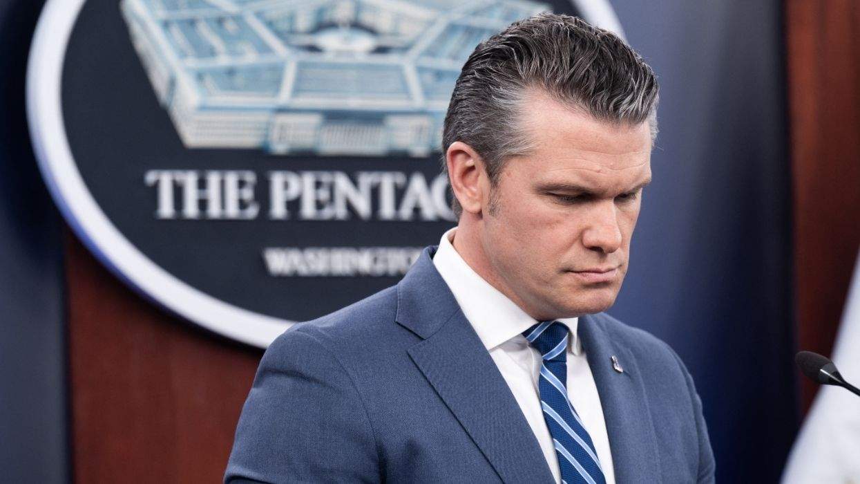 pete hegseth at the pentagon