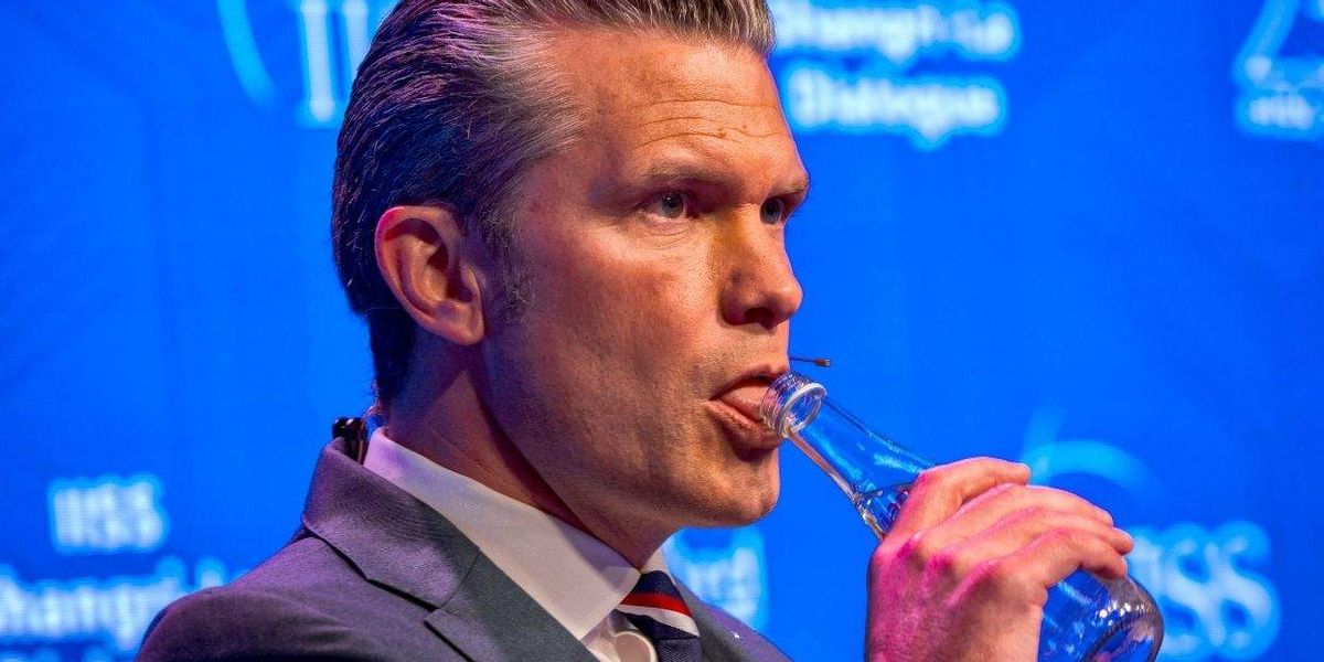 Pete Hegseth’s taxpayer-funded high-testosterone locker room military fantasy is bulging with hypocrisy