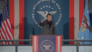 Pete Hegseth’s Air Force Academy speech backdrop draws scrutiny: ‘Accidental Nazi is just not a thing’