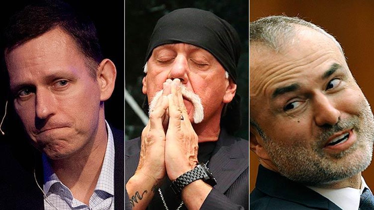 Peter Thiel, Hulk Hogan, and Nick Denton