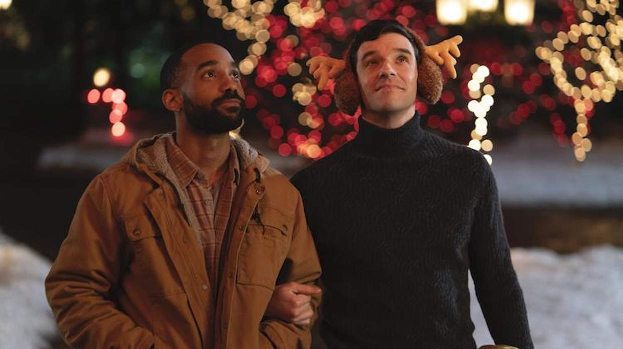 Philemon Chambers and Michael Urie