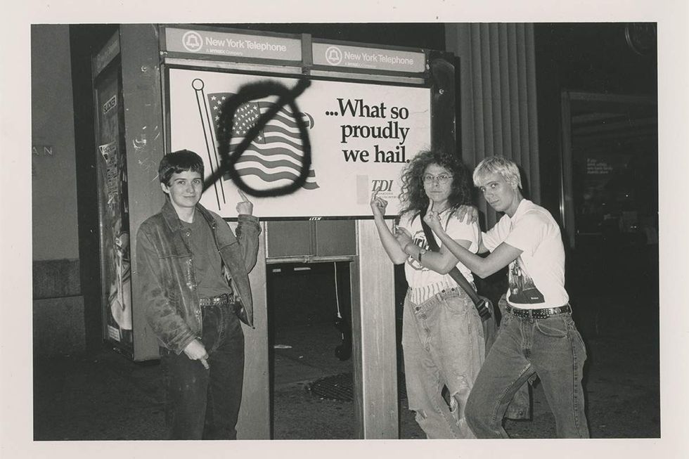 Photo from the Arrested Images collection, the official archive of street activist and photographer Dona Ann McAdams