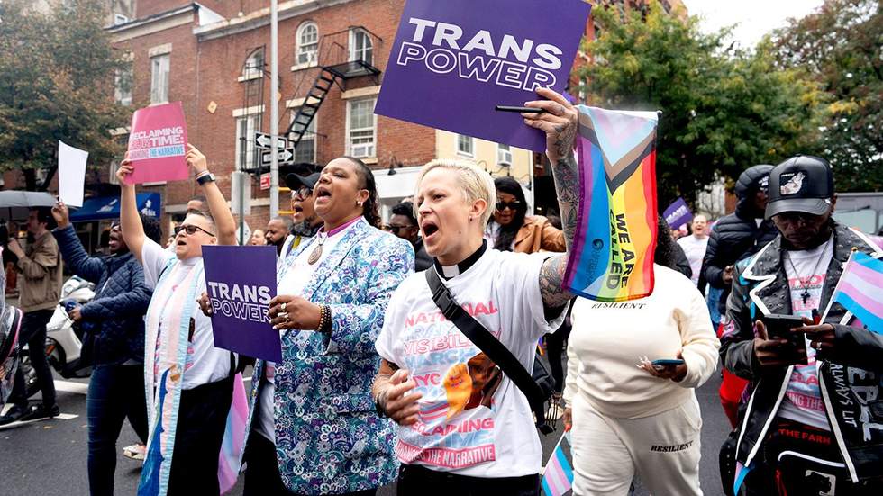 photo gallery 2023 National Trans Visibility March