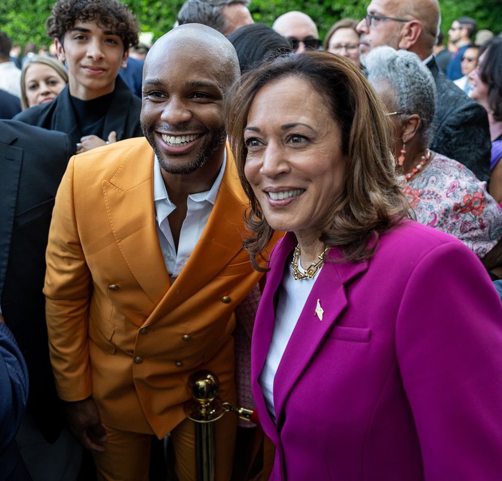 photo gallery 2024 pride month reception VP kamala harris residence