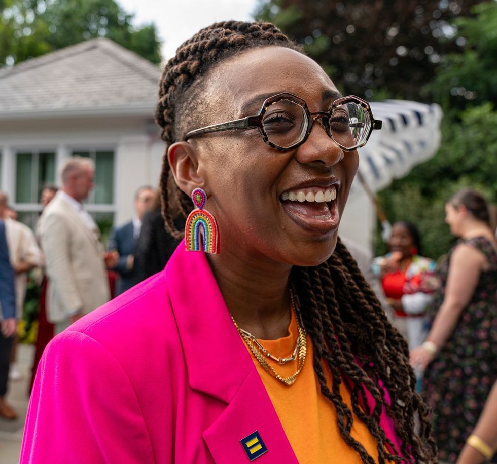 photo gallery 2024 pride month reception VP kamala harris residence