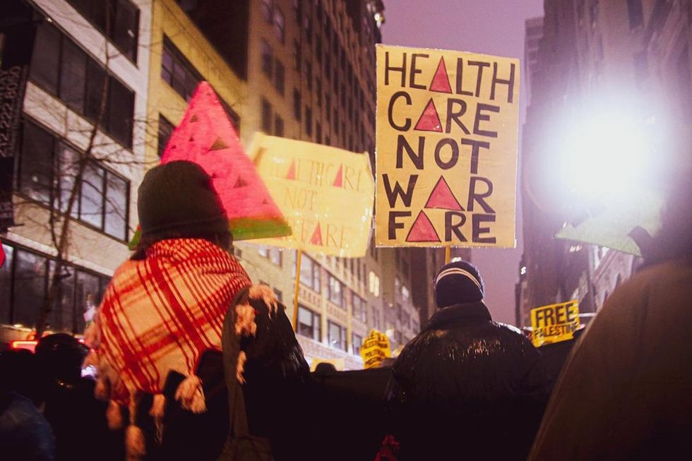 Photo Gallery ACT UP NY marched for Palestine to say once again SILENCE EQUALS DEATH