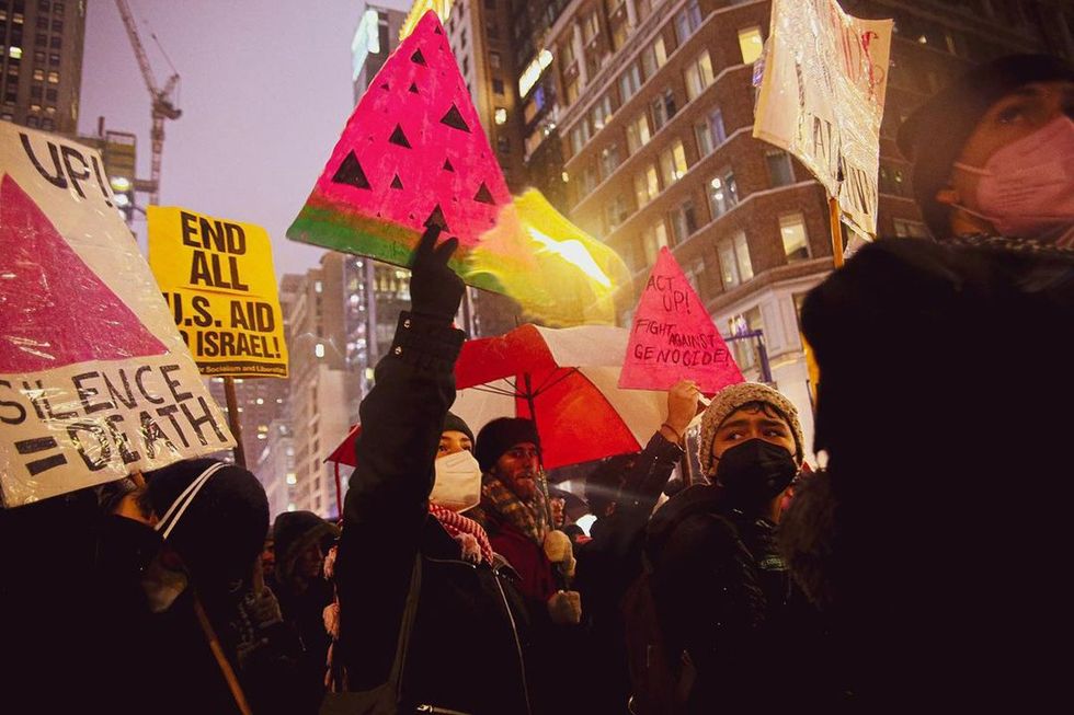 Photo Gallery ACT UP NY marched for Palestine to say once again SILENCE EQUALS DEATH