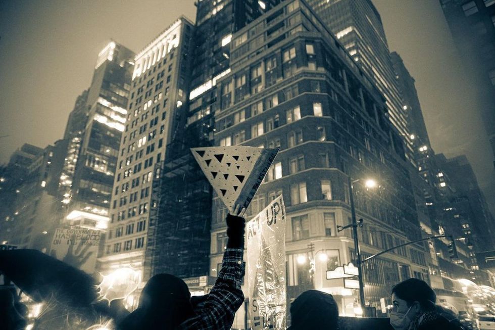 Photo Gallery ACT UP NY marched for Palestine to say once again SILENCE EQUALS DEATH