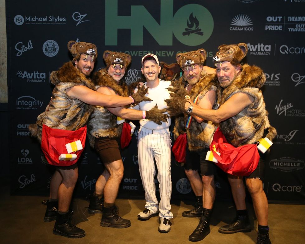 photo gallery Camp HNO halloween new orleans 2024 Fillmore costume contest dance party show OUT OutTraveler sponsored parties