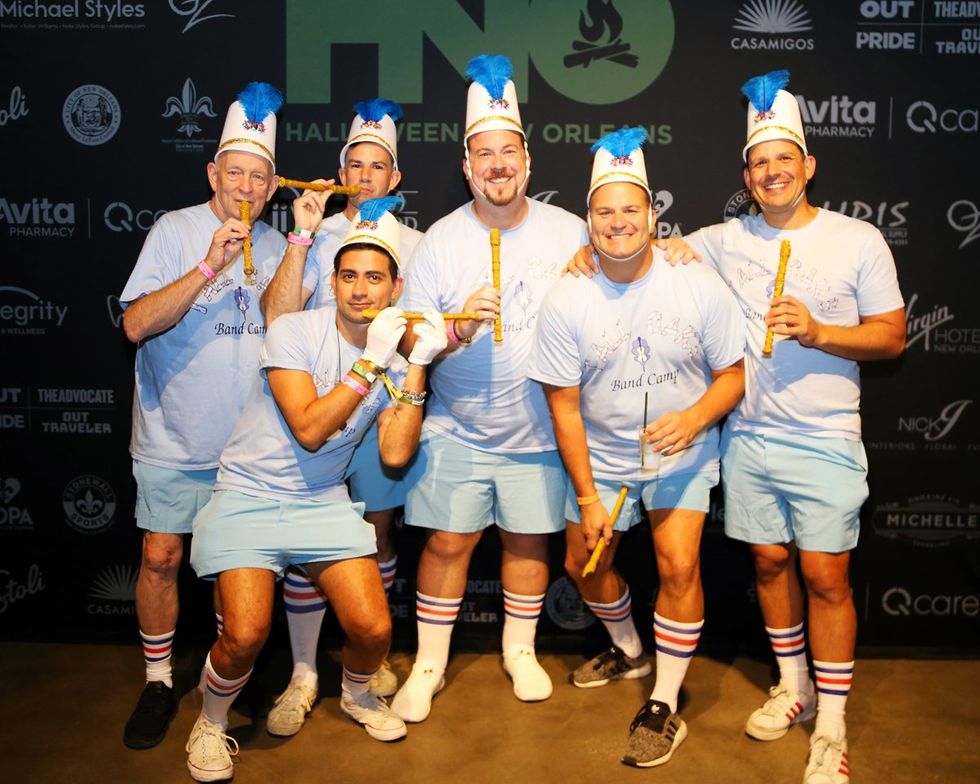 photo gallery Camp HNO halloween new orleans 2024 Fillmore costume contest dance party show OUT OutTraveler sponsored parties
