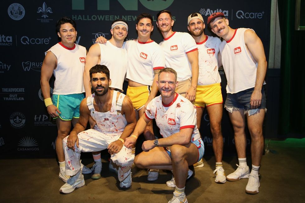 photo gallery Camp HNO halloween new orleans 2024 Fillmore costume contest dance party show OUT OutTraveler sponsored parties