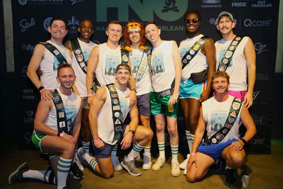 photo gallery Camp HNO halloween new orleans 2024 Fillmore costume contest dance party show OUT OutTraveler sponsored parties