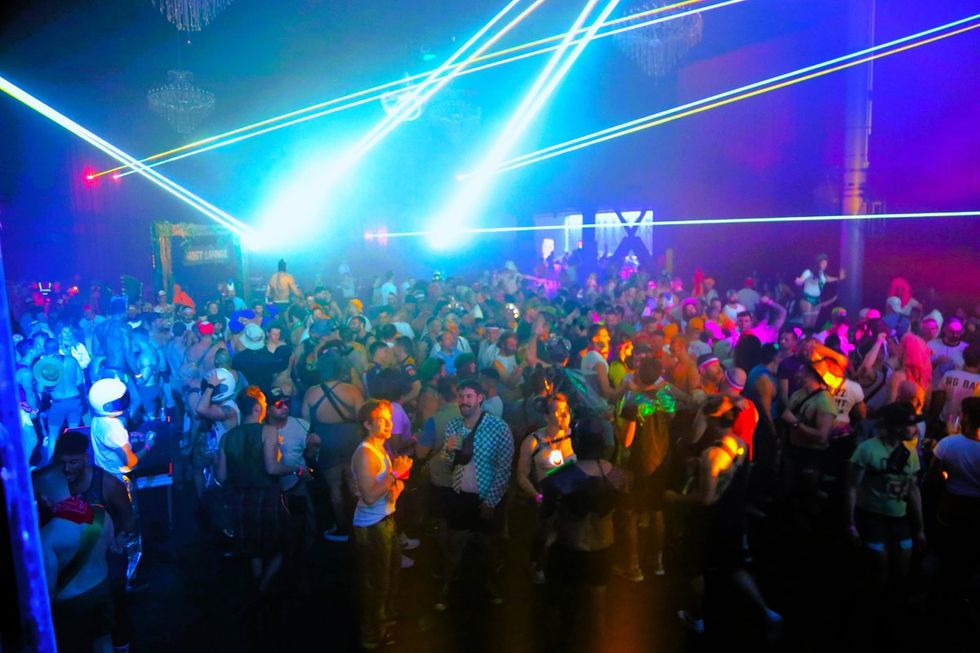 photo gallery Camp HNO halloween new orleans 2024 Fillmore costume contest dance party show OUT OutTraveler sponsored parties