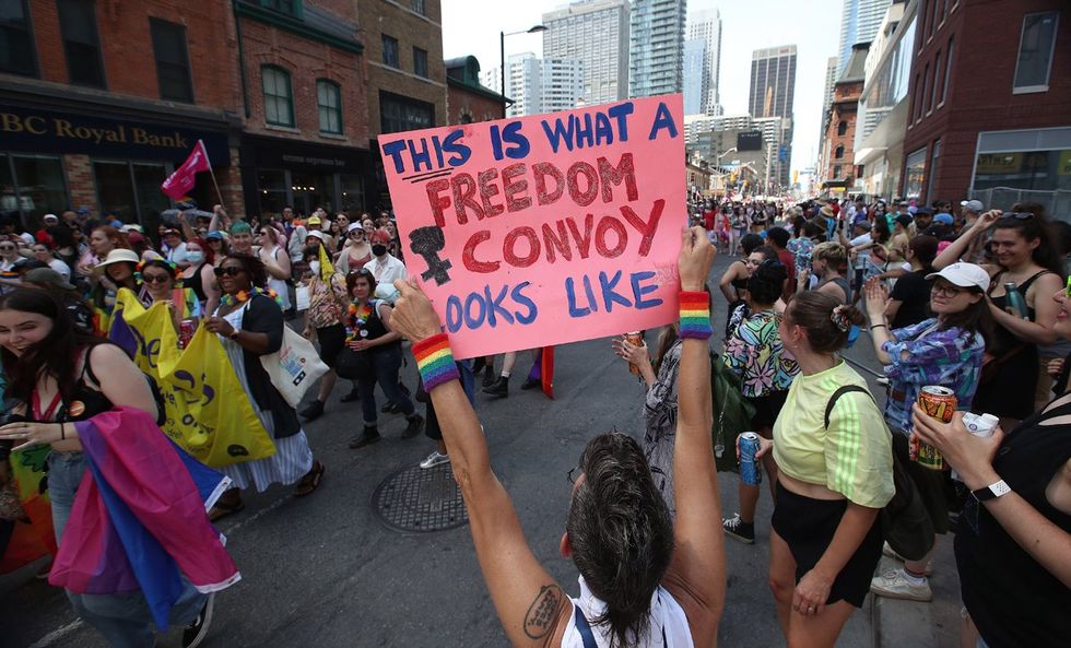 photo gallery Dyke Marches Dykes on Bikes worldwide through history