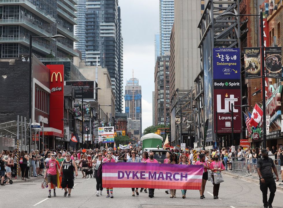 photo gallery Dyke Marches Dykes on Bikes worldwide through history